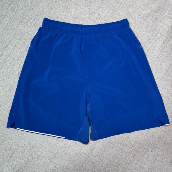 Lululemon Surge Short Linerless 7” Athletic Shorts Dark Royal Blue Size Small - Picture 4 of 10